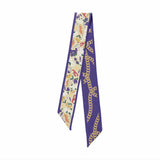 LSU Geaux Tigers Silk Skinny Scarf