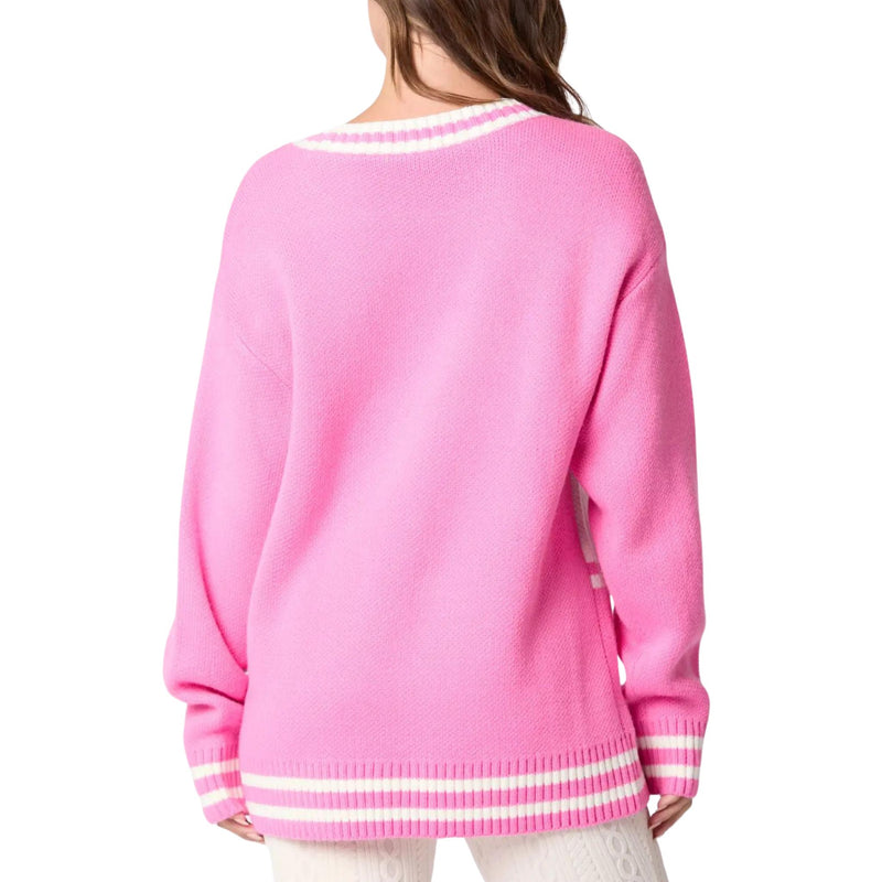 Multi Color Roundneck Pullover Sweater