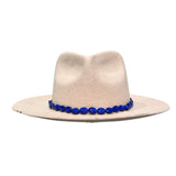 Royal Blue Oval Hat Band