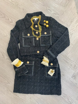 Black Tweed Jacket