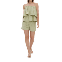 Allegra Tiered Strapless Top