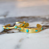 Aphrodite Cuff - Turquoise