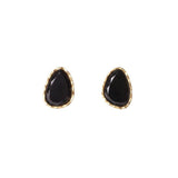 Stud Earrings - Black Onyx