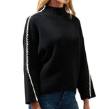 Cole Whipstitch Turtle Neck Sweater