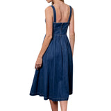 Denim Midi Dress