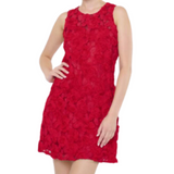 Ellis Red Sleeveless Mini Dress