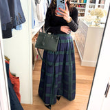 Harrisville Plaid A-Line Maxi Skirt