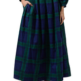 Harrisville Plaid A-Line Maxi Skirt