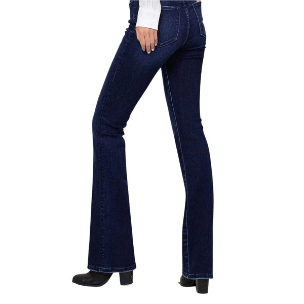 High Rise Mini Flare Jeans