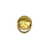 Horse Head Gold Bandana Ring