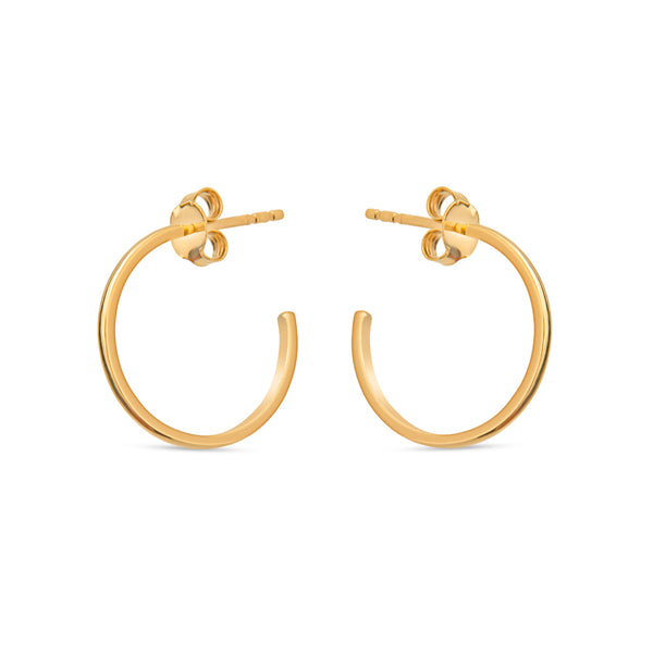 Megan 14K Gold Hoop Earrings– Christina Greene