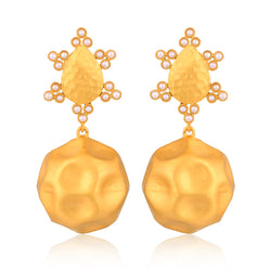 Playa del Sol Drop Earrings - Pearl