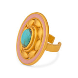 Portofino Turquoise Statement Ring