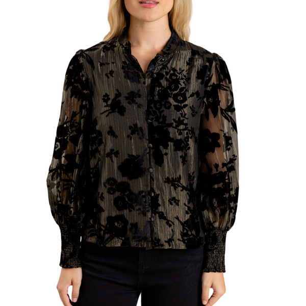 Constance Sheer Floral Top