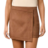 Solana Suede Skirt