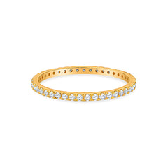 Sydney 14K Gold and Diamond Eternity Ring