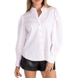 Albright White Cotton Top