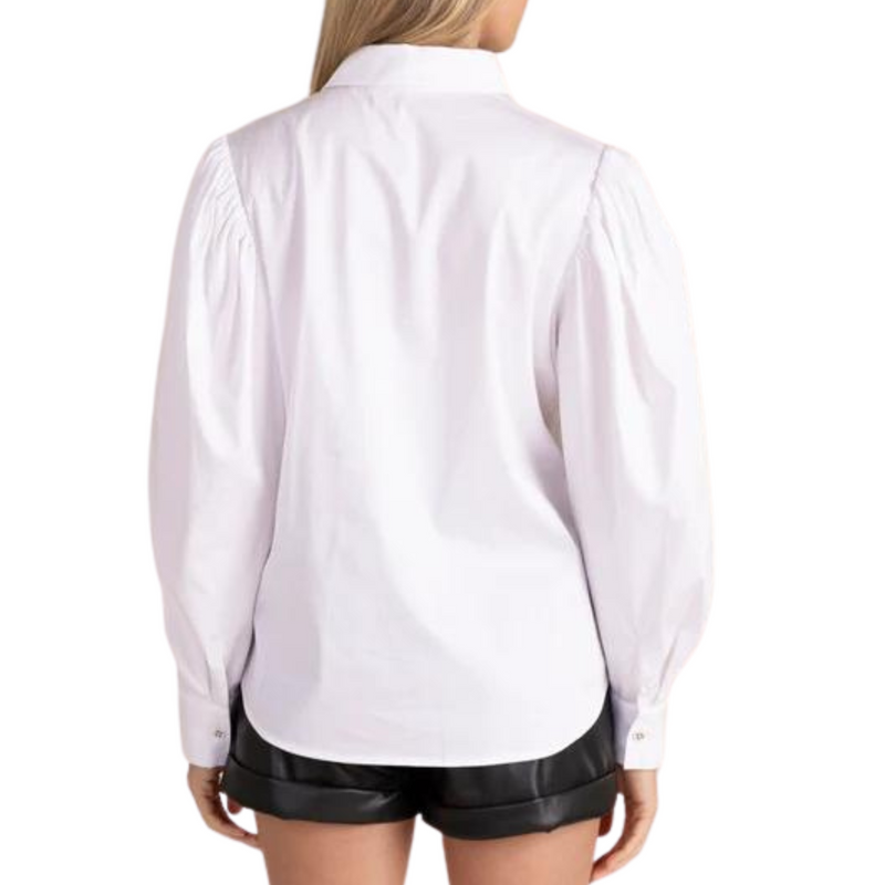 Albright White Cotton Top