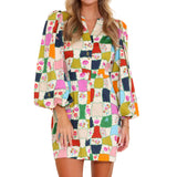 Vibrant Athena Alfresco Dress