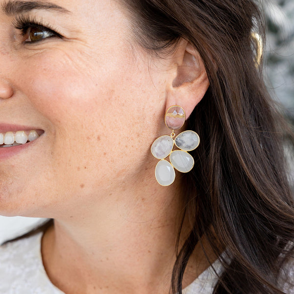 Winter Frost Drop Earrings