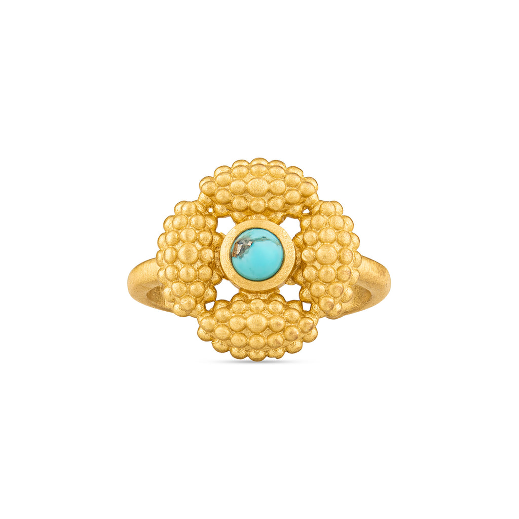 The Circle Clover Ring